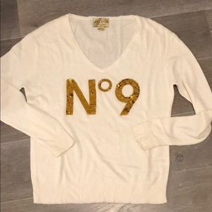 Wildfox Sequin Sweater sz S